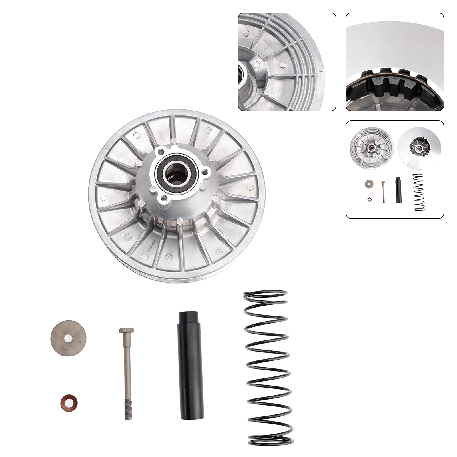 Can-Am Outlander T 450 Efi Max Rear Complete Clutch Variator 420280178