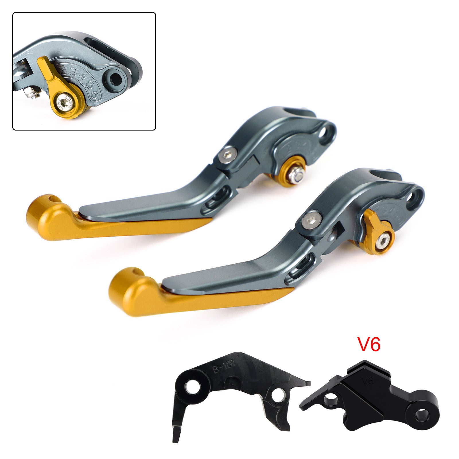 2024-2025 Yamaha XSR900 XSR900GP MT-09 Adjustable Clutch Brake Lever fit
