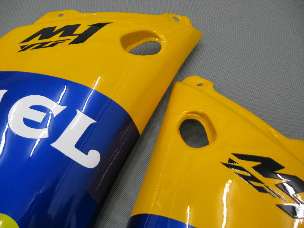 Amotopart 2000-2001 Yamaha YZF 1000 R1 Blue&Yellow Fairing Kit