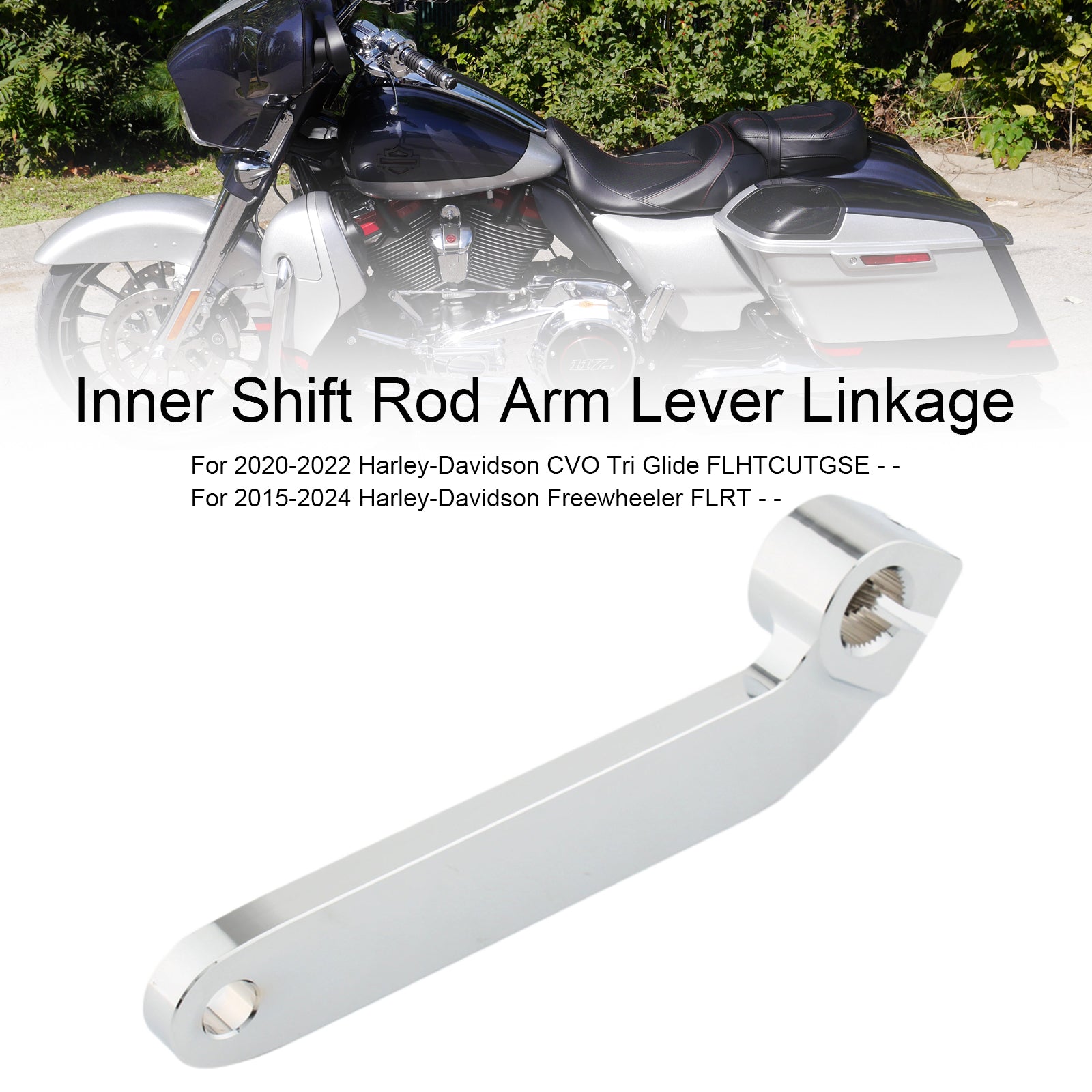 84-19 Road King FLH FLT FLRT Inner Shift Rod Arm Lever Linkage 1602-0868