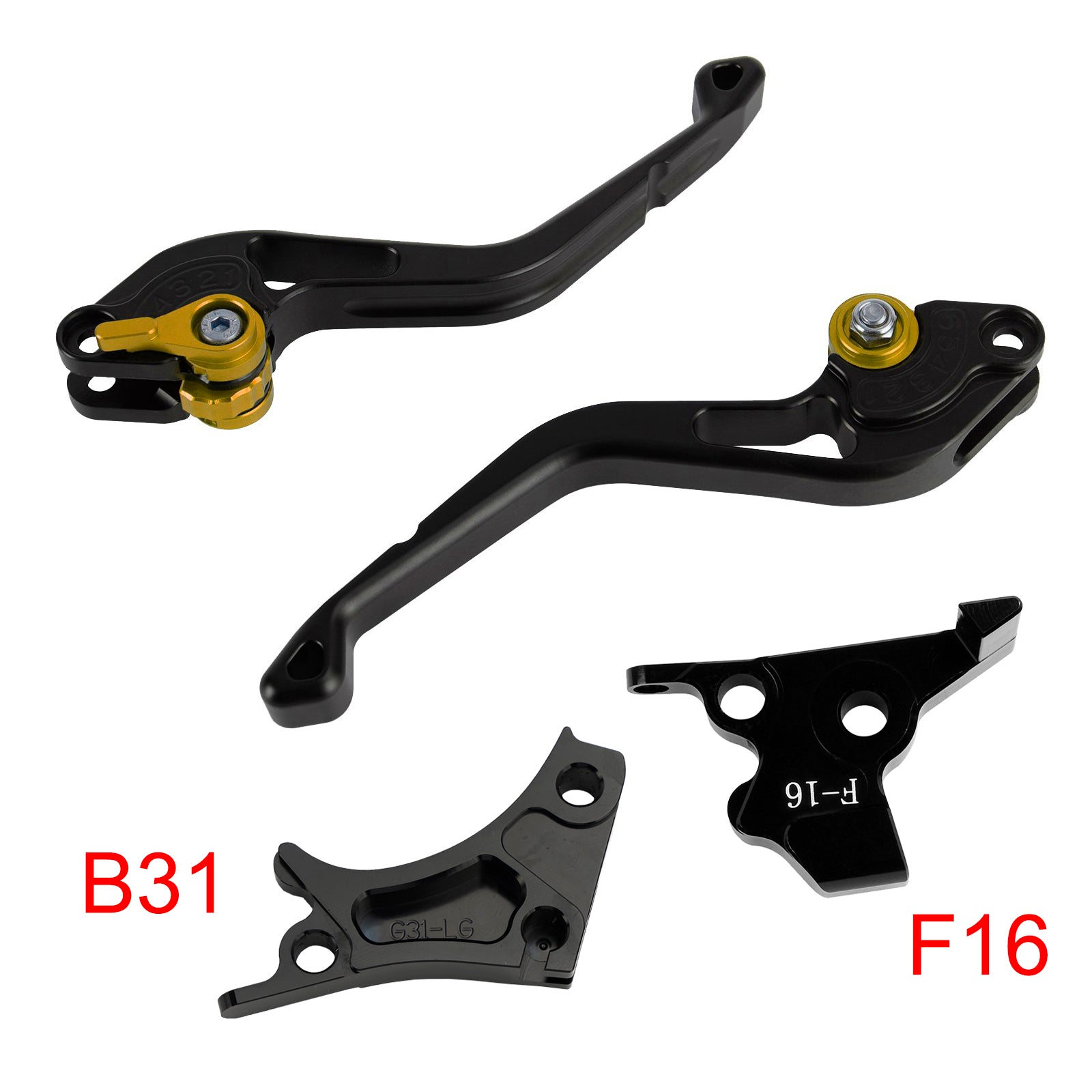 2017-2018 Guld BMW G310R G310GS NY kortkoblingsbremsehåndtag