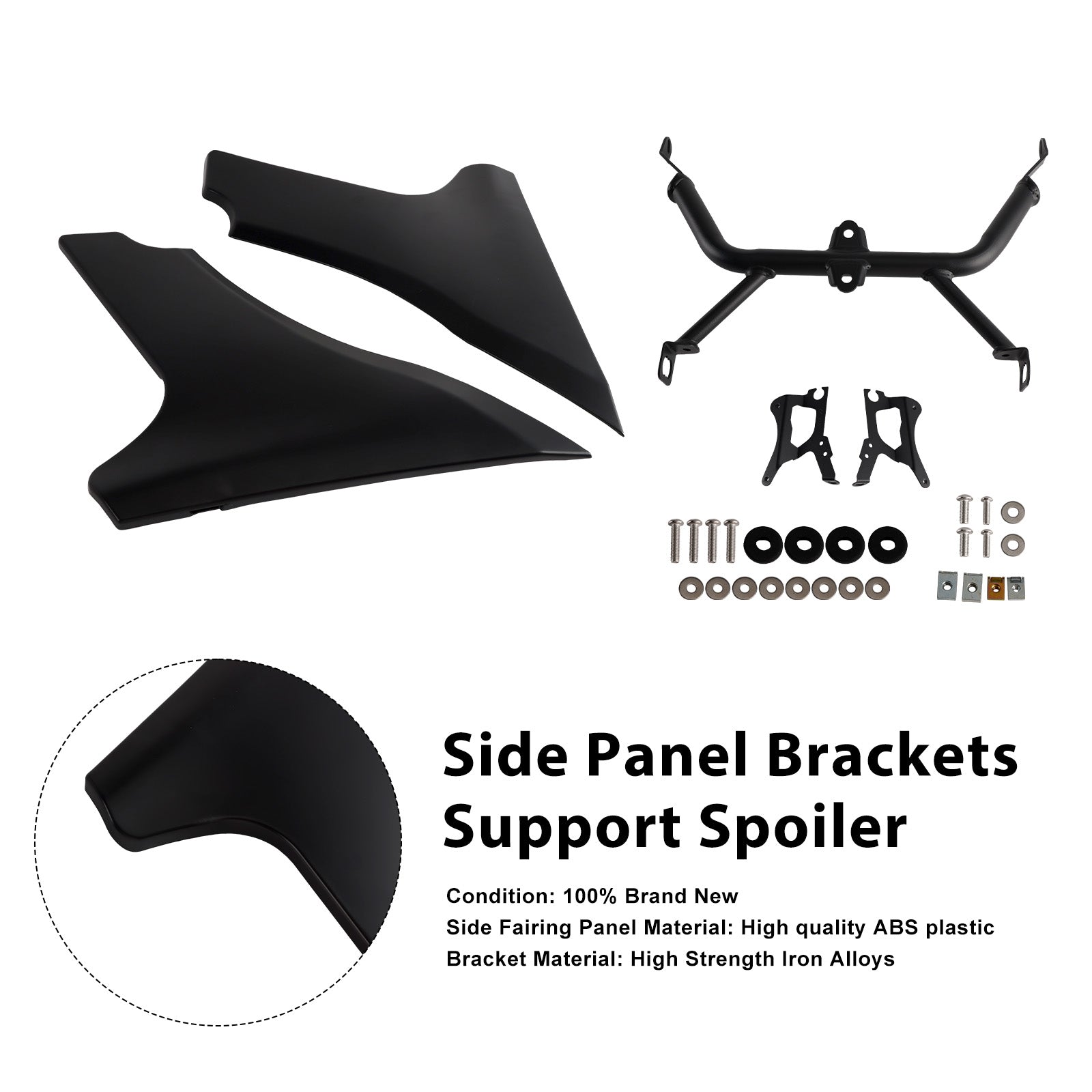 23-25 CVO 121 117 Road Glide FLTRXSESide Panel Brackets Support Spoiler