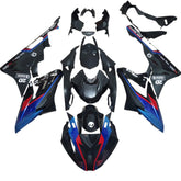 Kit carena Amotopart BMW S1000RR 2017-2018 blu e nero