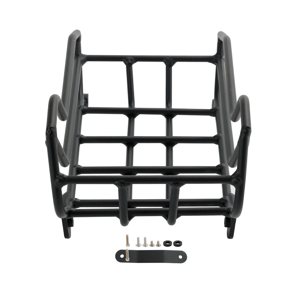 Black Center Rack Carrier Basket For Honda CC110 Cross Cub 110 2023 2024