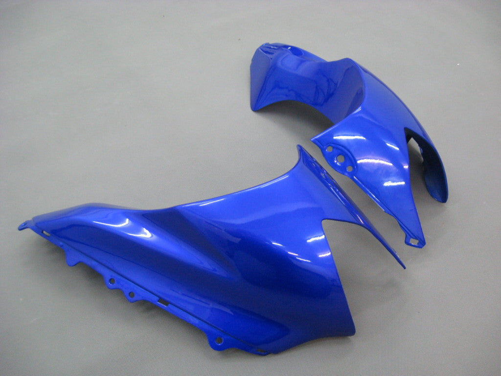 Amotopart 2004–2005 Kawasaki ZX10R Verkleidungsset in Blau und Schwarz