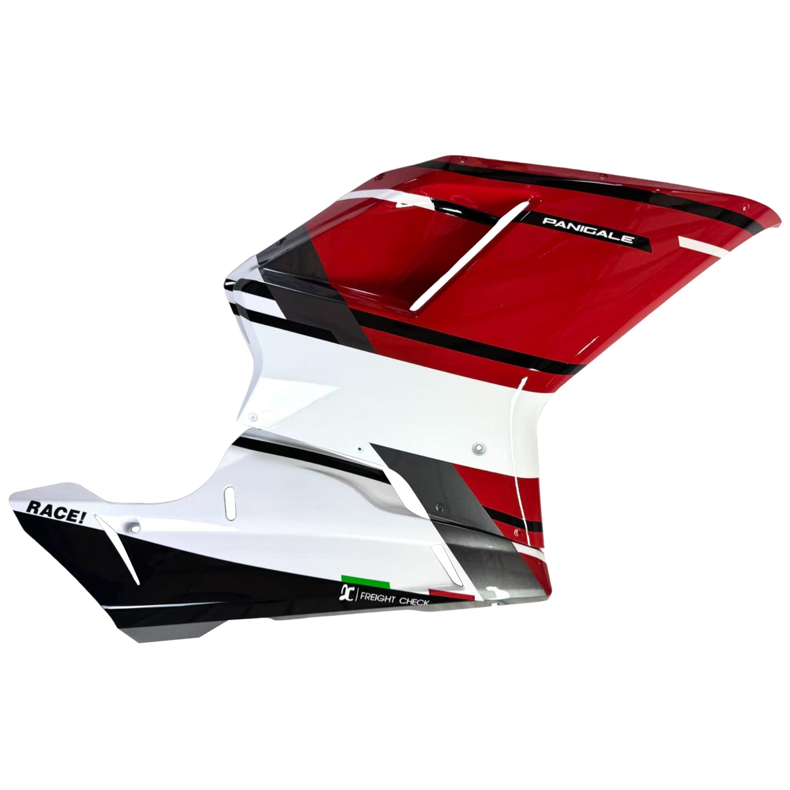 Amotopart All Years Ducati 1098/1198/848 Black Red Fairing Kit