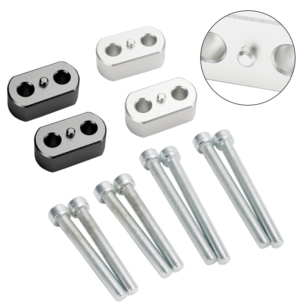 CNC Handlebar risers H=20 mm for Tiger 800 & XC XCa XCx XR XRt XRx 201