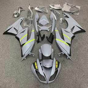 Kit carena grigia Amotopart Kawasaki 2009-2012 ZX6R 636