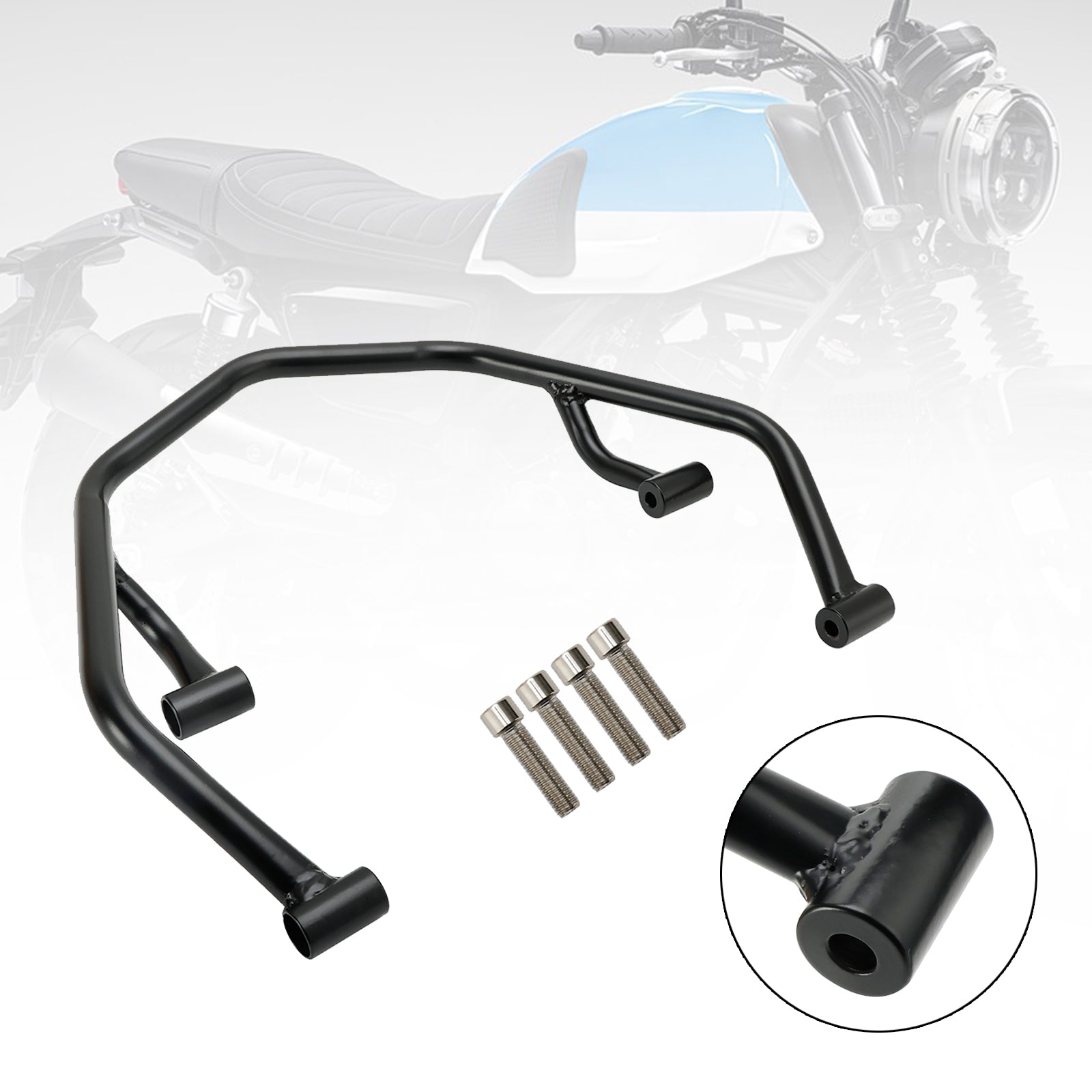 23-24 HONDA CL250 CL300 CL500 Supporto per bracciolo passeggero