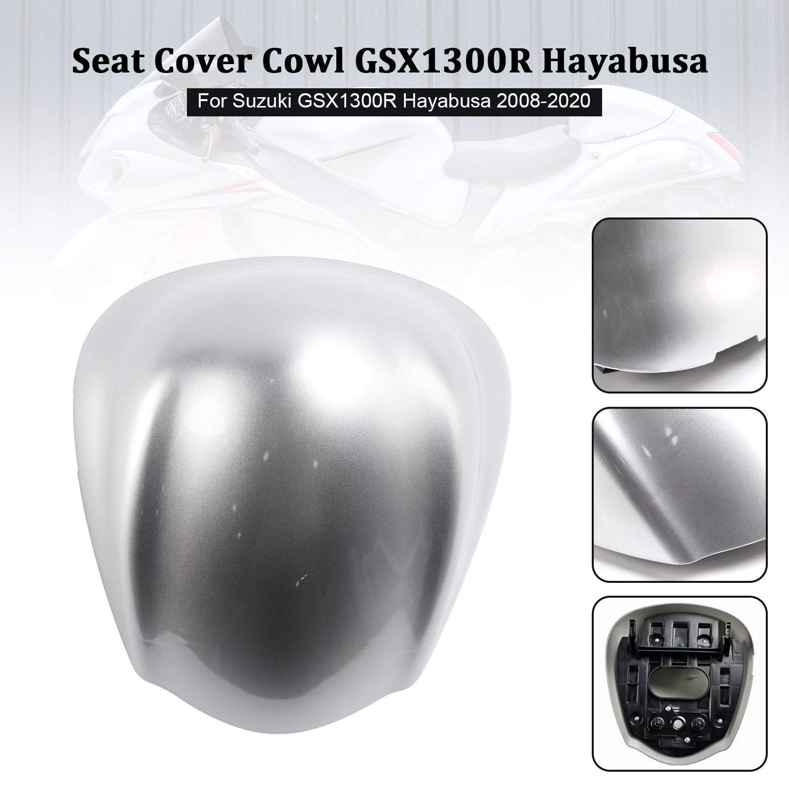 08-20 Suzuki GSX1300R GSX-R1300 Hayabusa Copertura carenatura sedile posteriore