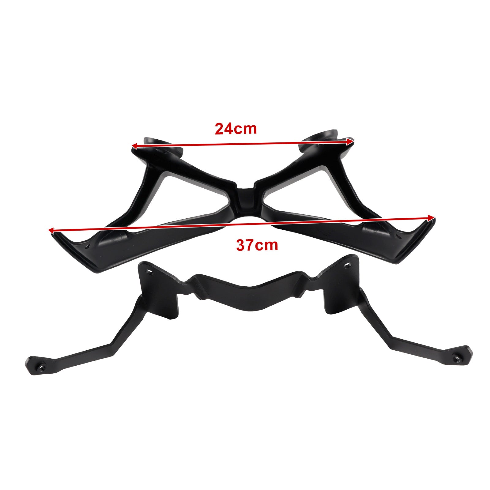 2017-2020 Yamaha MT-09 Front Headlight Winglet Fin Fairing Aerodynamics