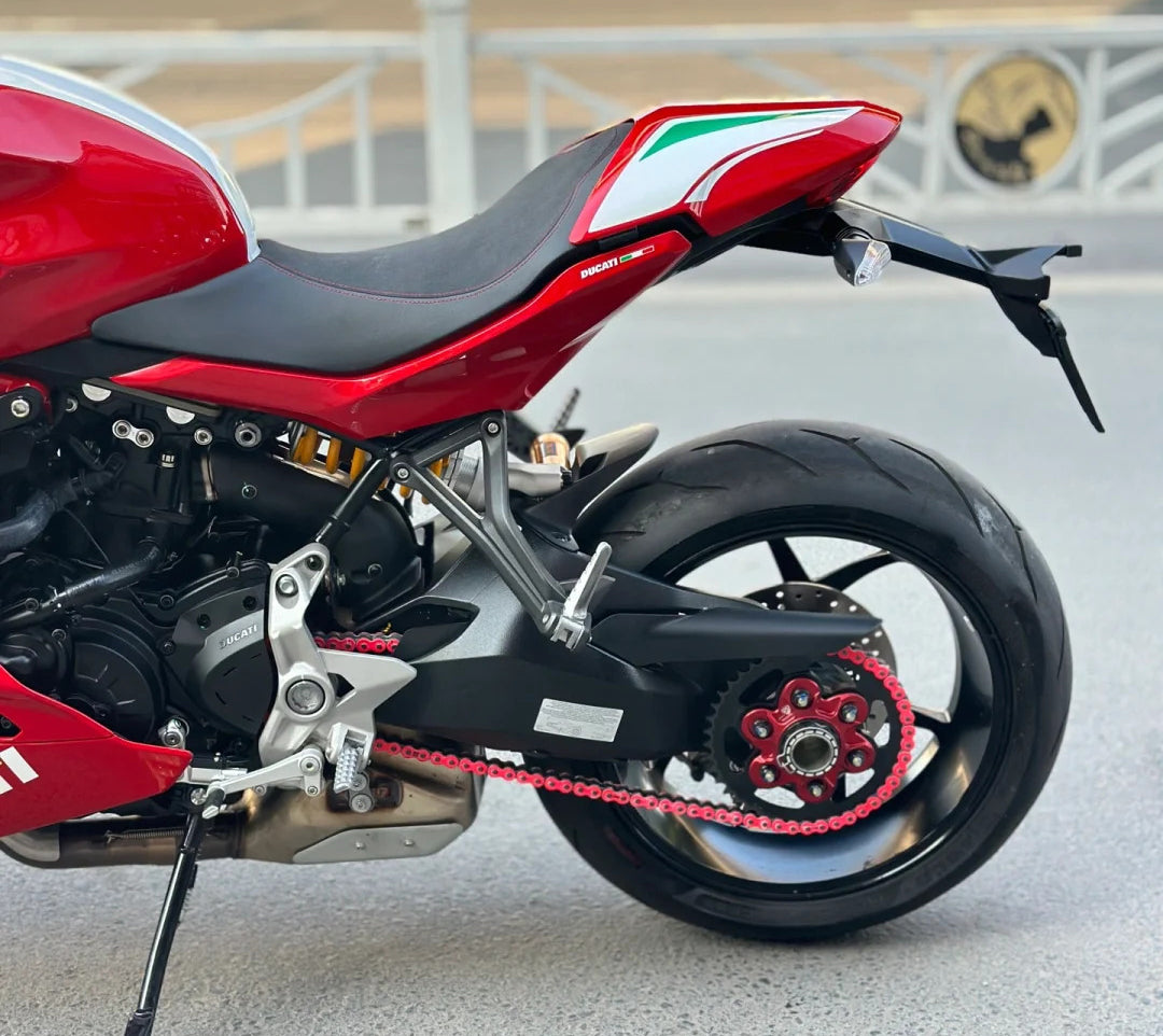 Amotopart 2017-2022 Ducati Supersport 939 / 939S Weiß Rot Verkleidungssatz