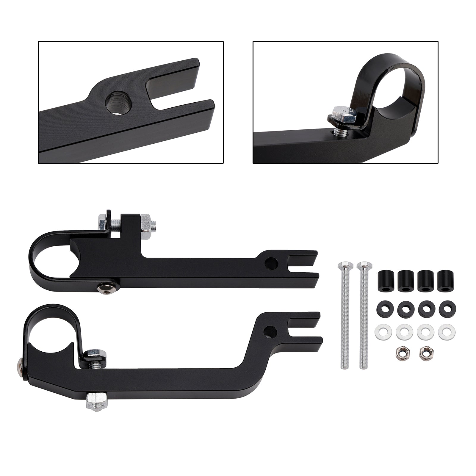 Snowmobile Ski-Doo Protection Bracket Handguards Mounting Kit Universal