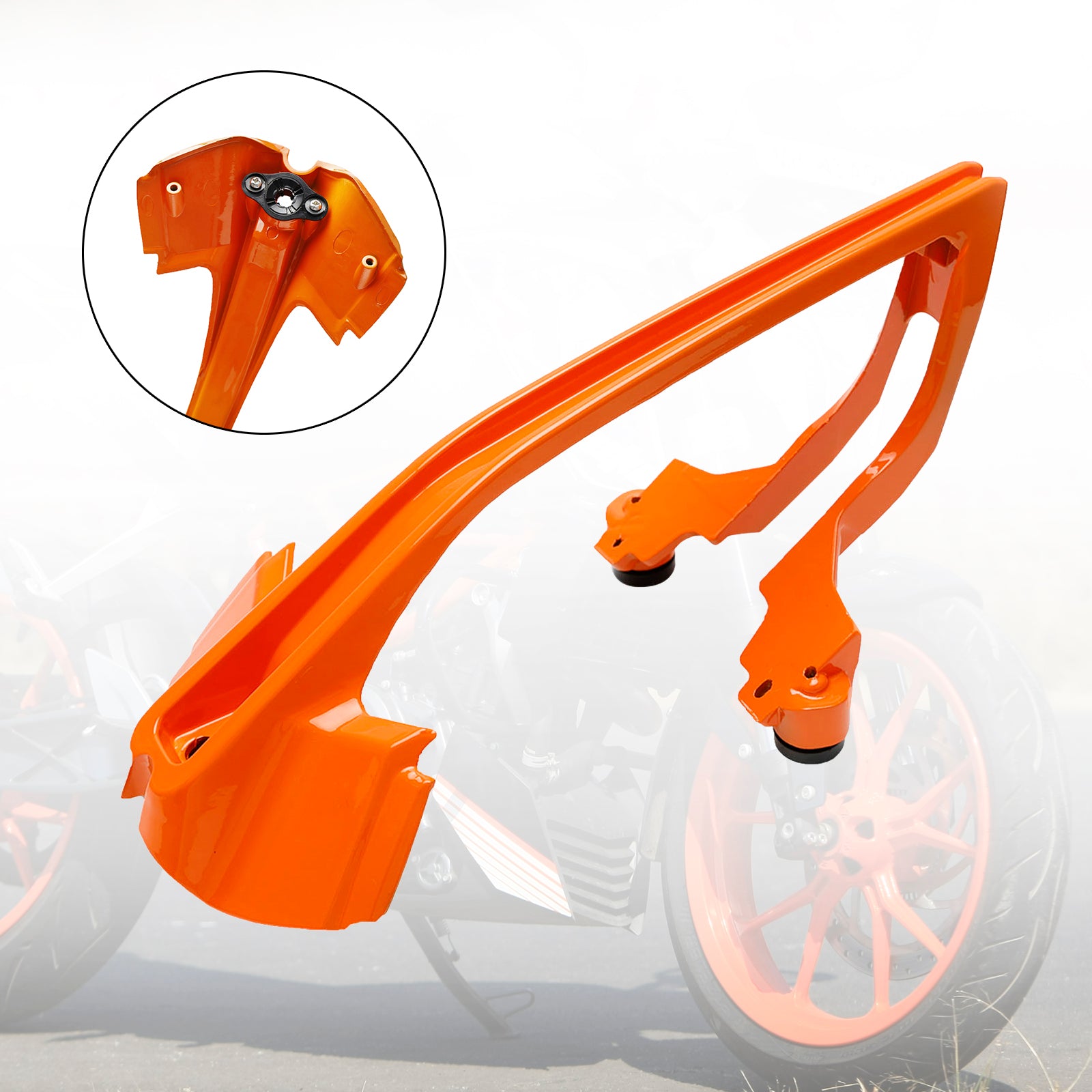 Scheinwerfer Scheinwerfer Halterung Grill Halter Kunststoff Grill Orange Für 390 2017-2023