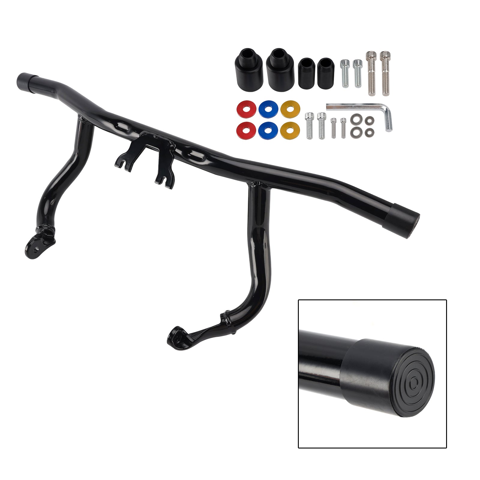 24-25 Glide Flht Flhx  Engine Guard Frame Anti-Crash Bumper Protector Black