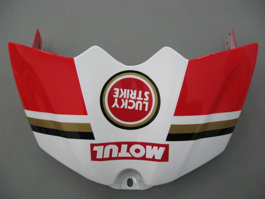 Amotopart 2007-2008 Yamaha YZF 1000 R1 Kit de carénage rouge et blanc Style2