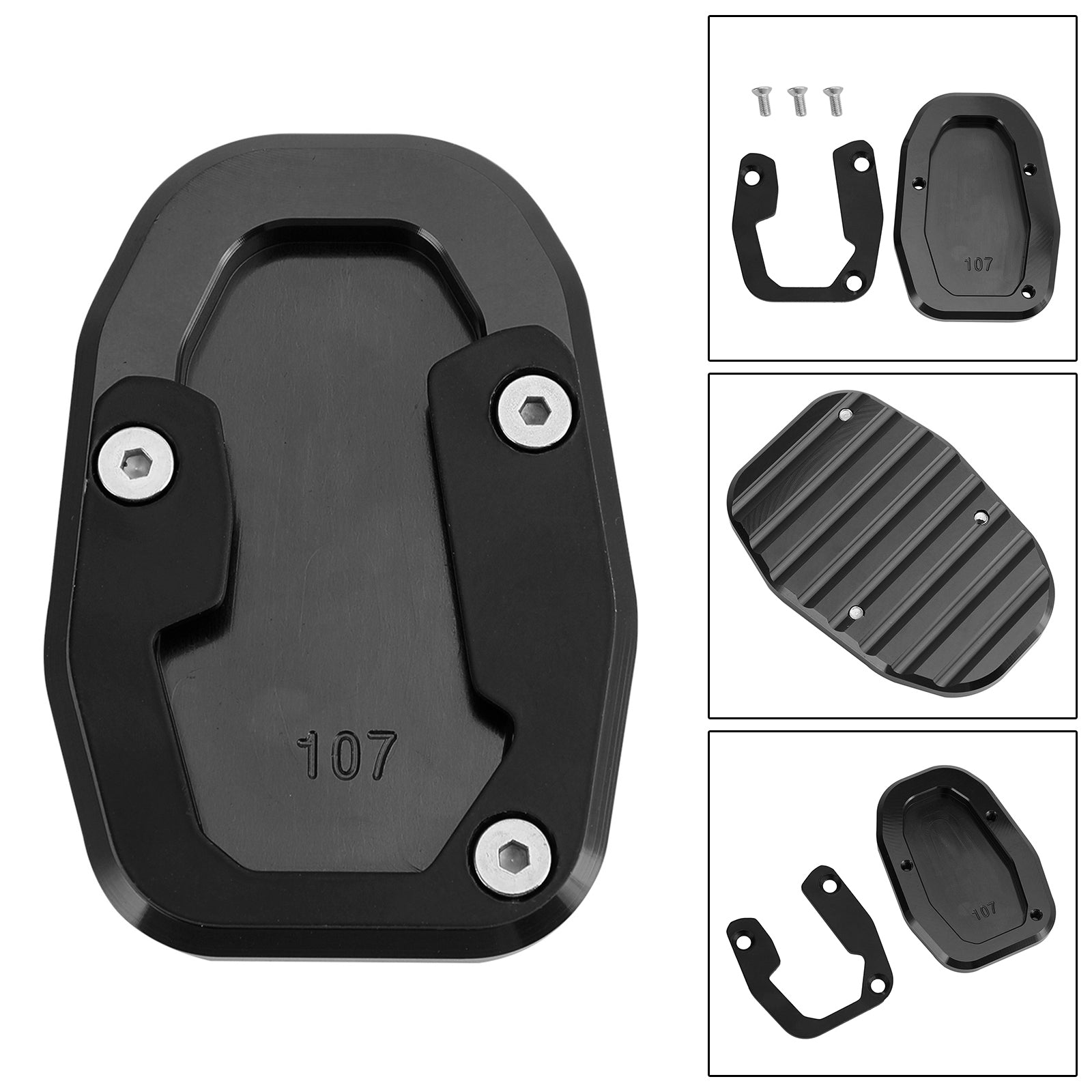 2022-2023 Ducati DESERT X Kickstand Enlarge Plate Pad