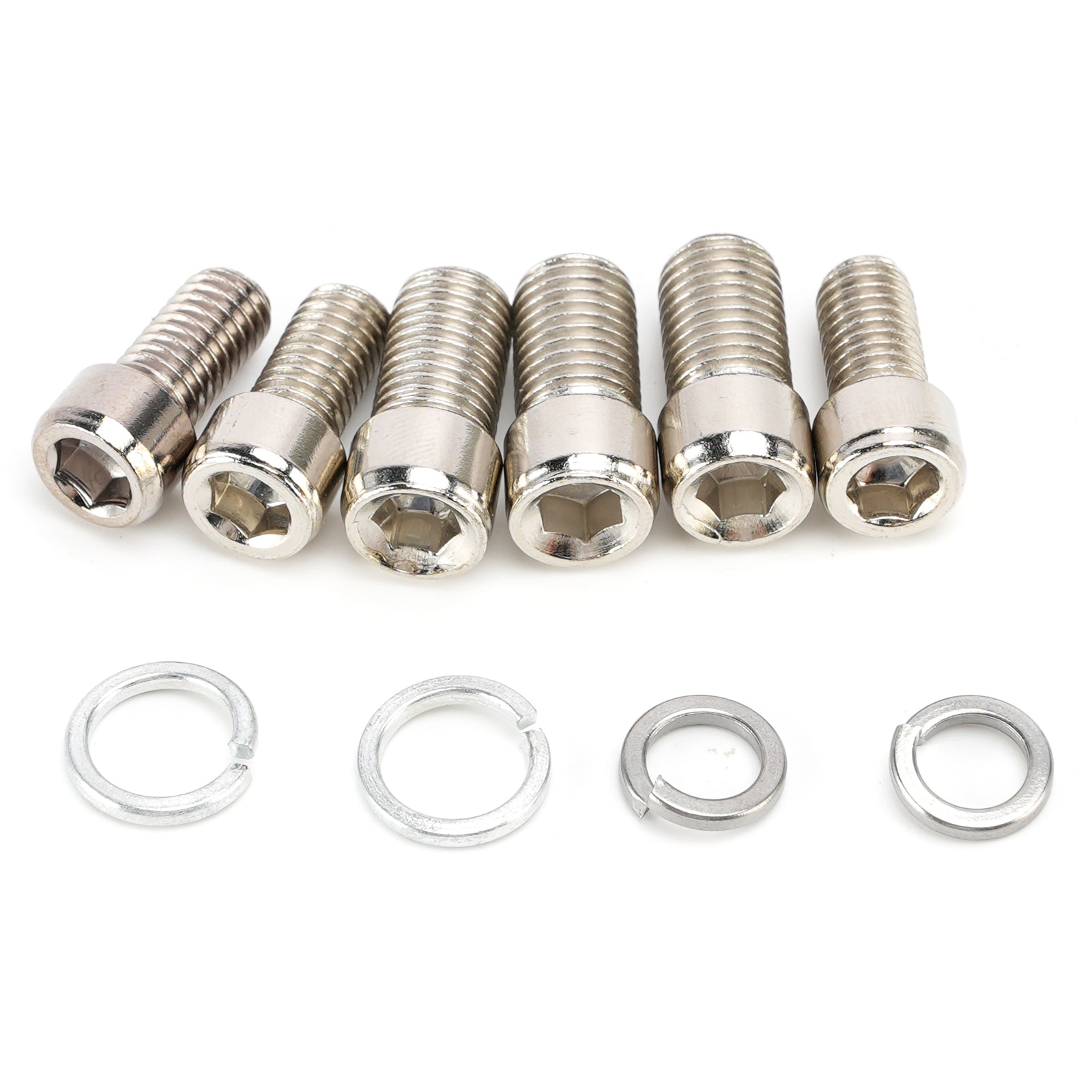 Paar schwarze Aluminium-Spiegelverlängerungen, Riser-Verlängerung, 10 mm, universell
