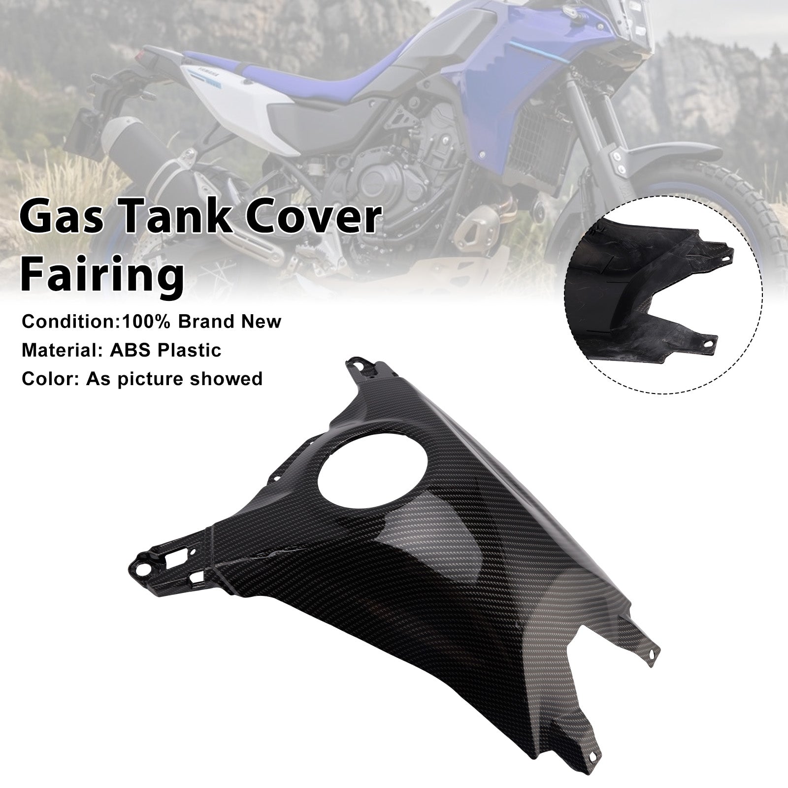 2025-2026 Yamaha Tenere 700 Gas Tank Cover Fairing Protector
