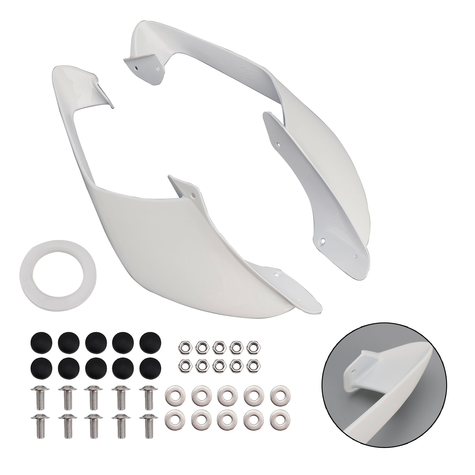 2021-2024 Yamaha YZF R1 R1M Voorzijde Winglets Vleugels Spoiler Kuip
