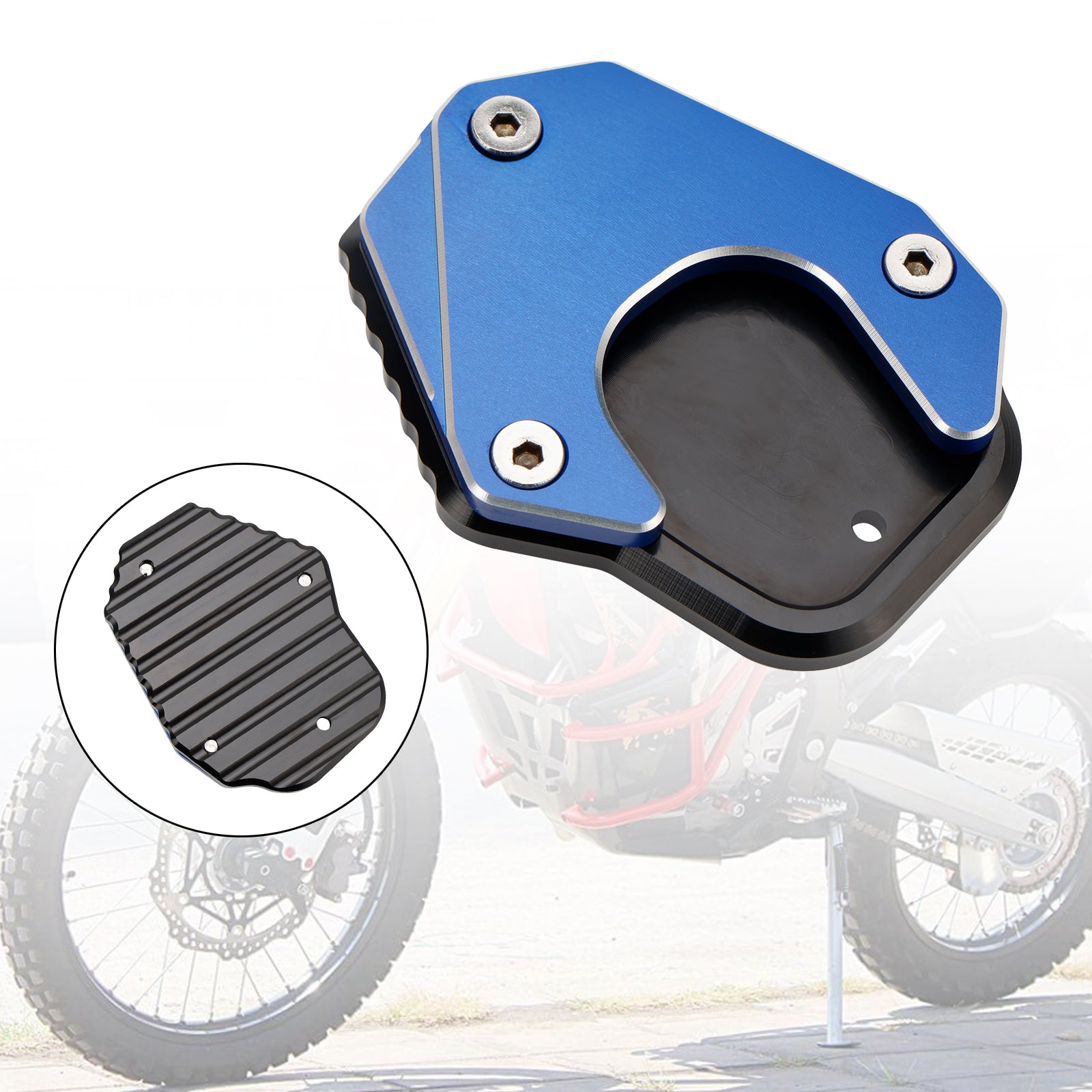 Kickstand Enlarge Plate Pad fit for Honda CRF250L 2017-2020