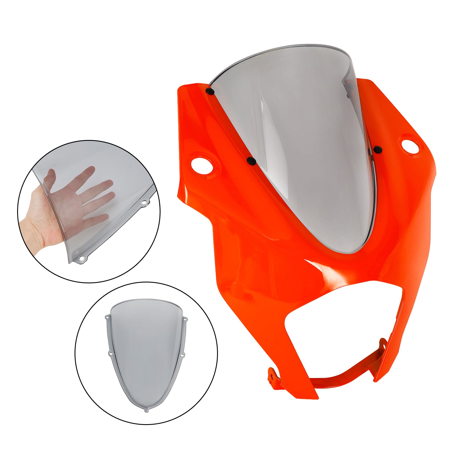 Windshield WindScreen Headlight Fairing Cover fit for RC390 2022-2023