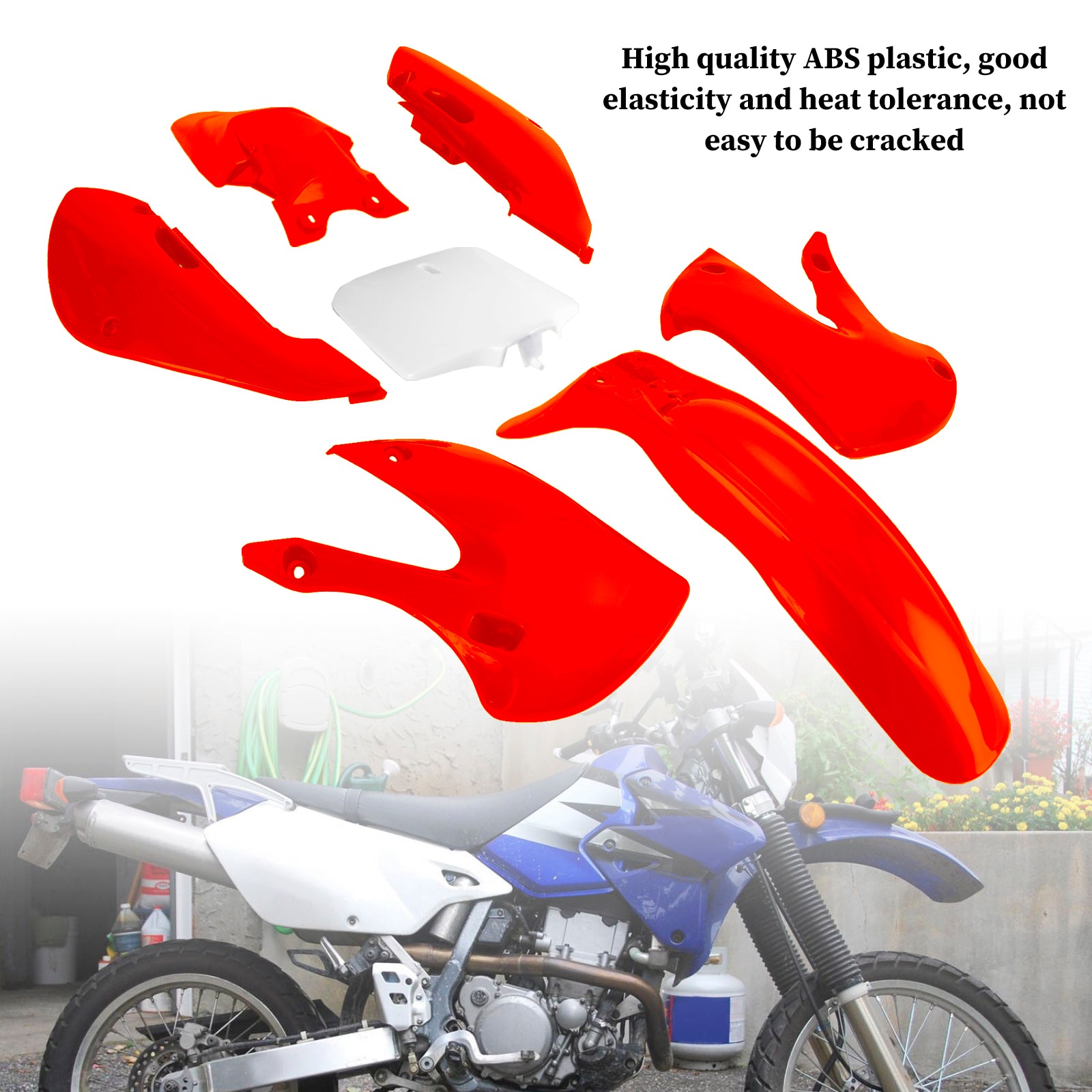 Injection ABS Plastic Bodywork Fairing Kit for kawasaki klx110 klx65 RM65 DRZ110