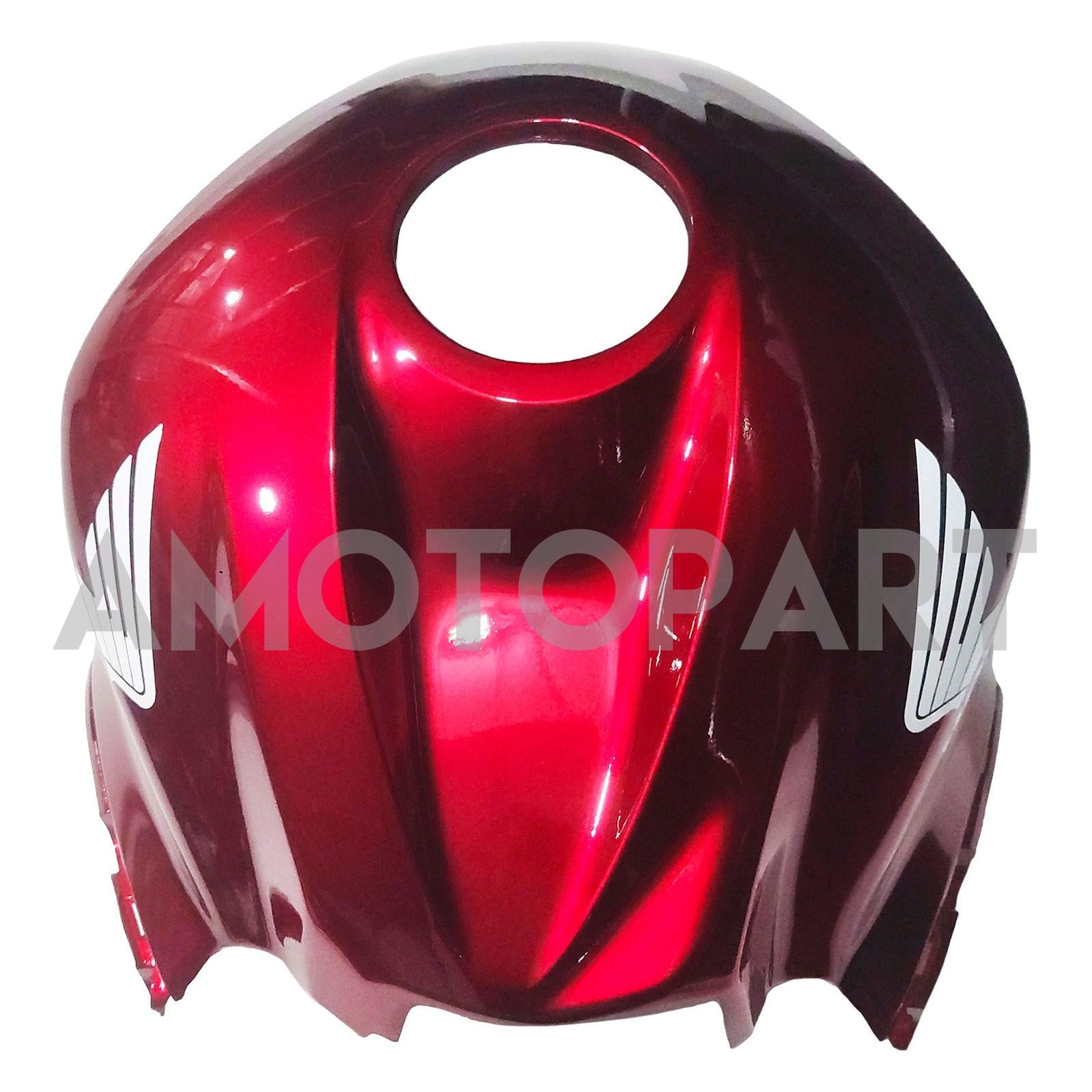 Amotopart 2007-2008 Honda CBR600RR Red White Fairing Kit