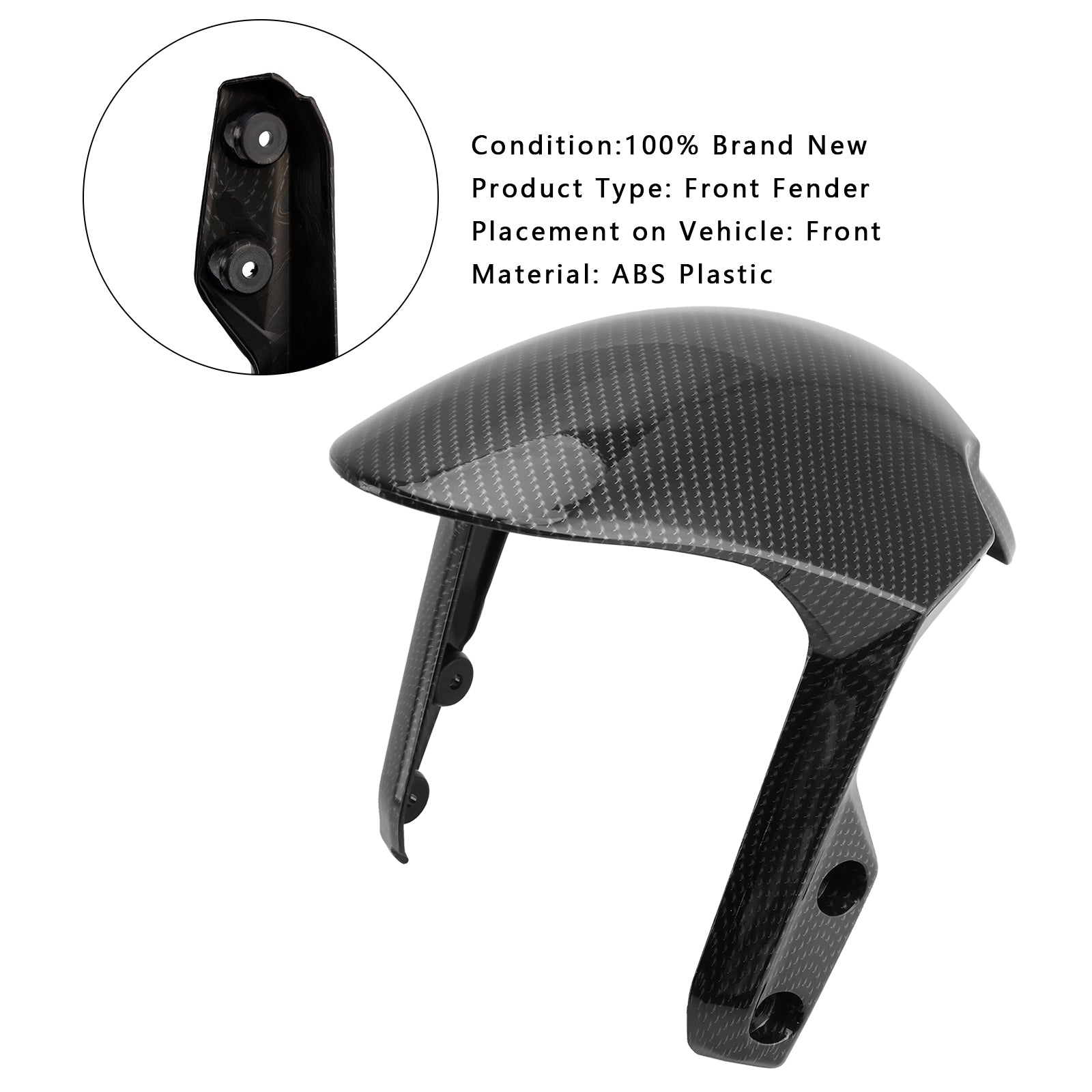 Daytona 660 2024-2025 Front Fender Mudguard Fairing Cowl