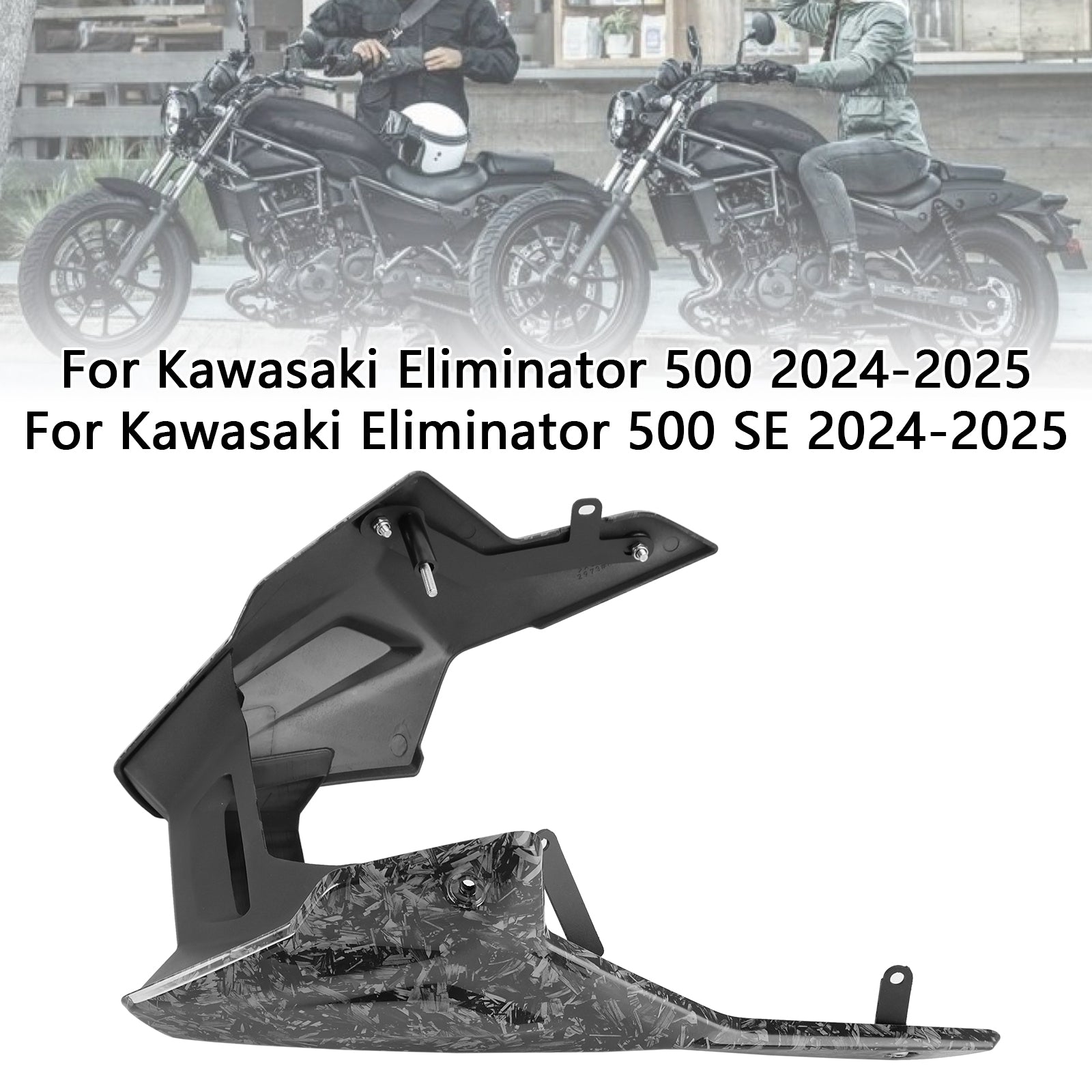 2024-2025 Kawasaki Eliminator 400/450/500 Lower Fairings Full Belly Pa