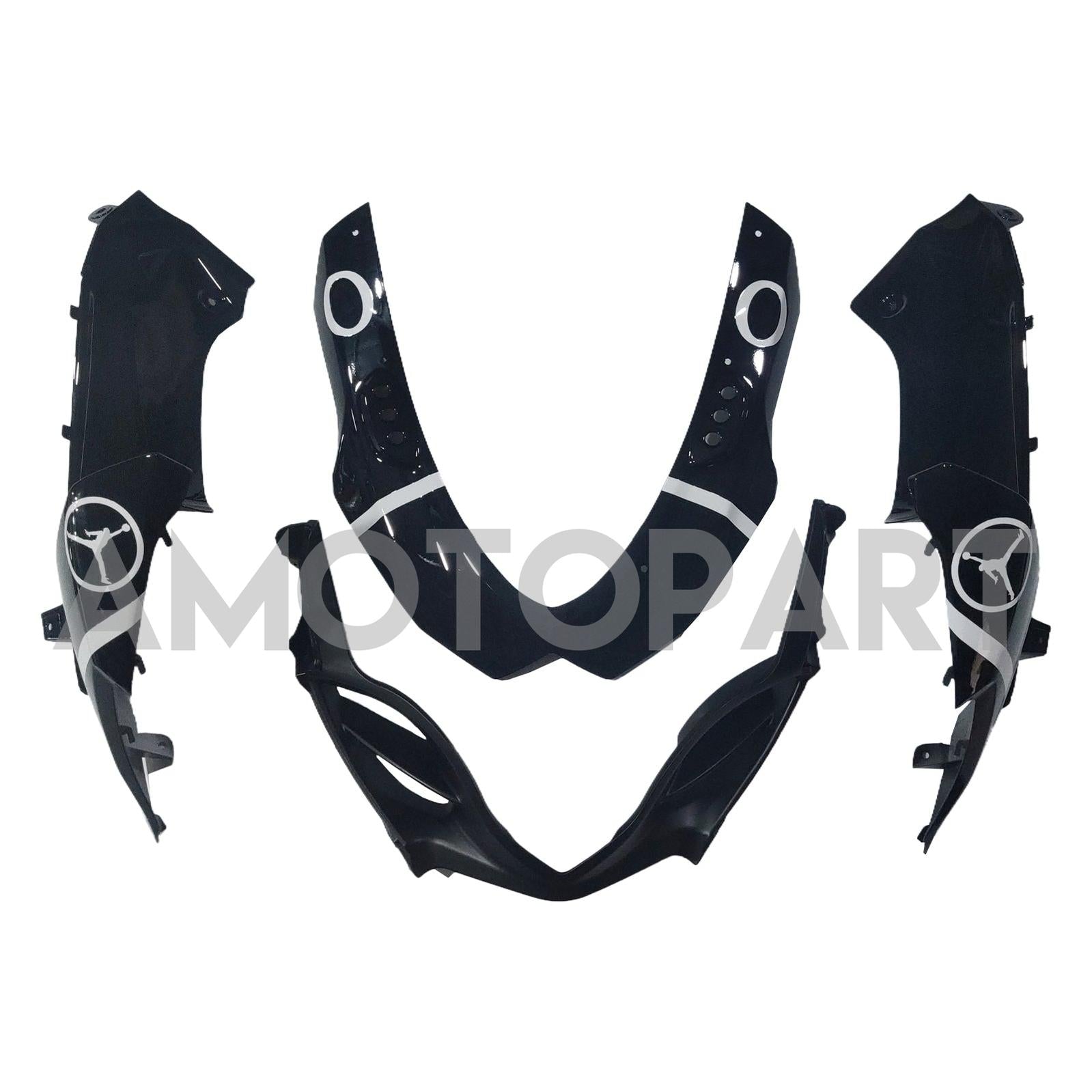 Amotopart 2009-2016 Suzuki GSXR1000 Black Fairing Kit