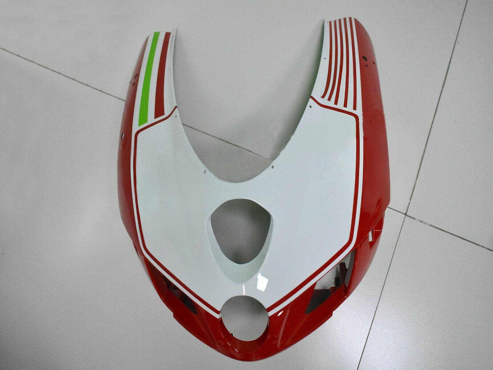 Amotopart 2005-2006 Ducati 999/749 Kit de carenado rojo blanco