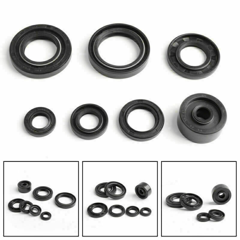 Engine Oil Seal Seals Set Kits fits Yamaha DT125X 05-06 DT125RE DT125R 1987-2006