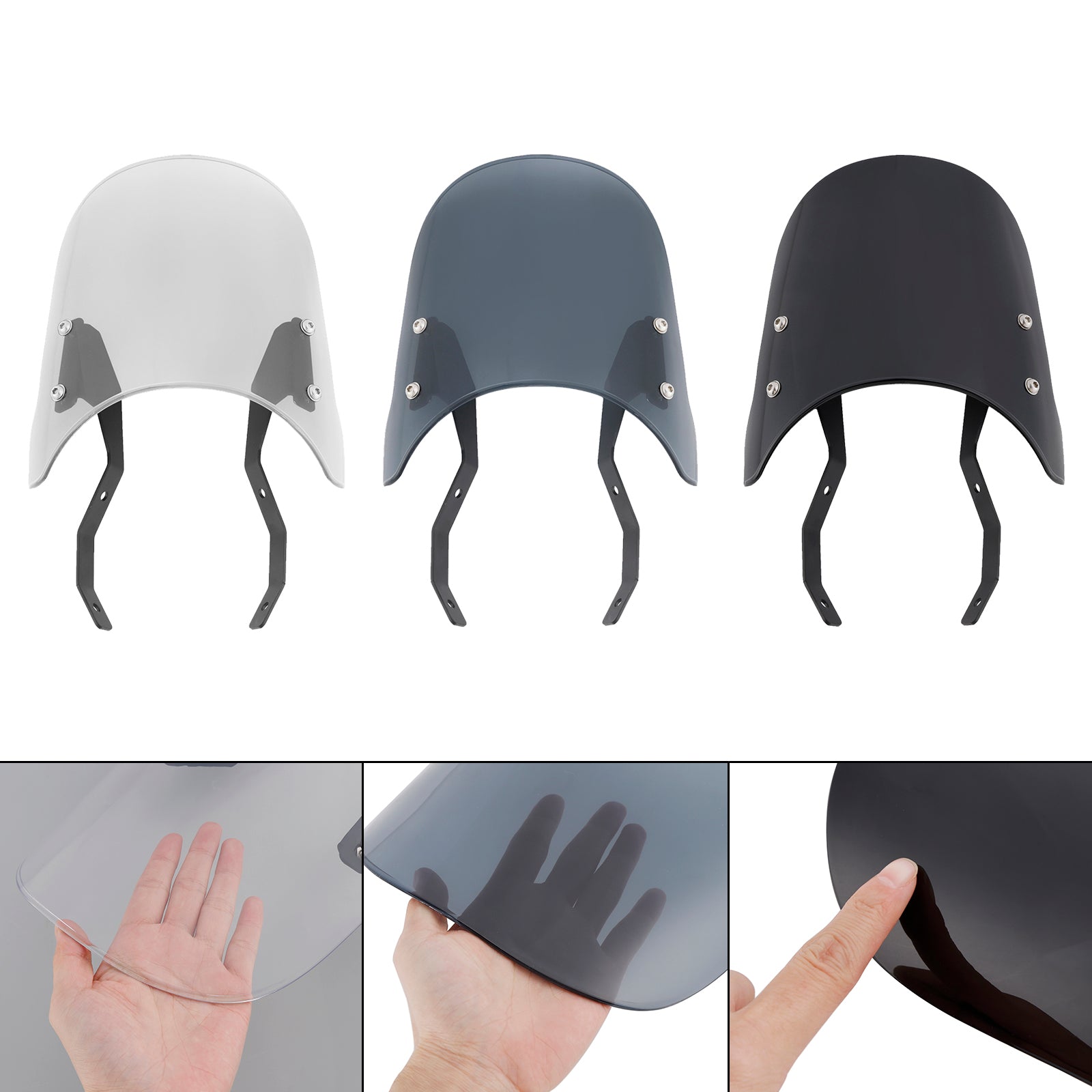 23-24 Honda Rebel 250 300 500 CL250 CL300 CL500 čelního skla čelní sklo