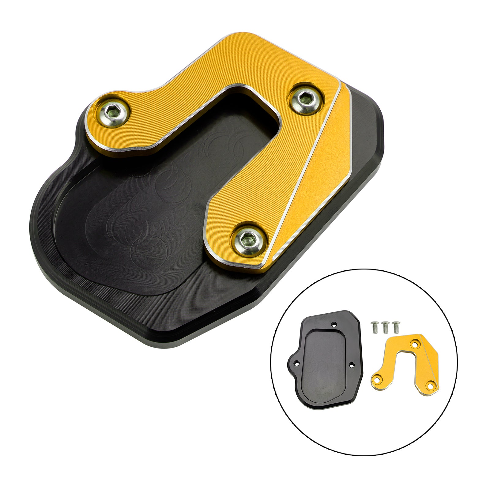 Motorcycle Kickstand Enlarge Plate Pad fit for BMW F900R F900 R 2020