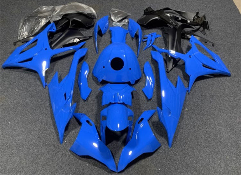 Amotopart 2019-2022 BMW M1000RR S1000RR Kit de carénage bleu noir