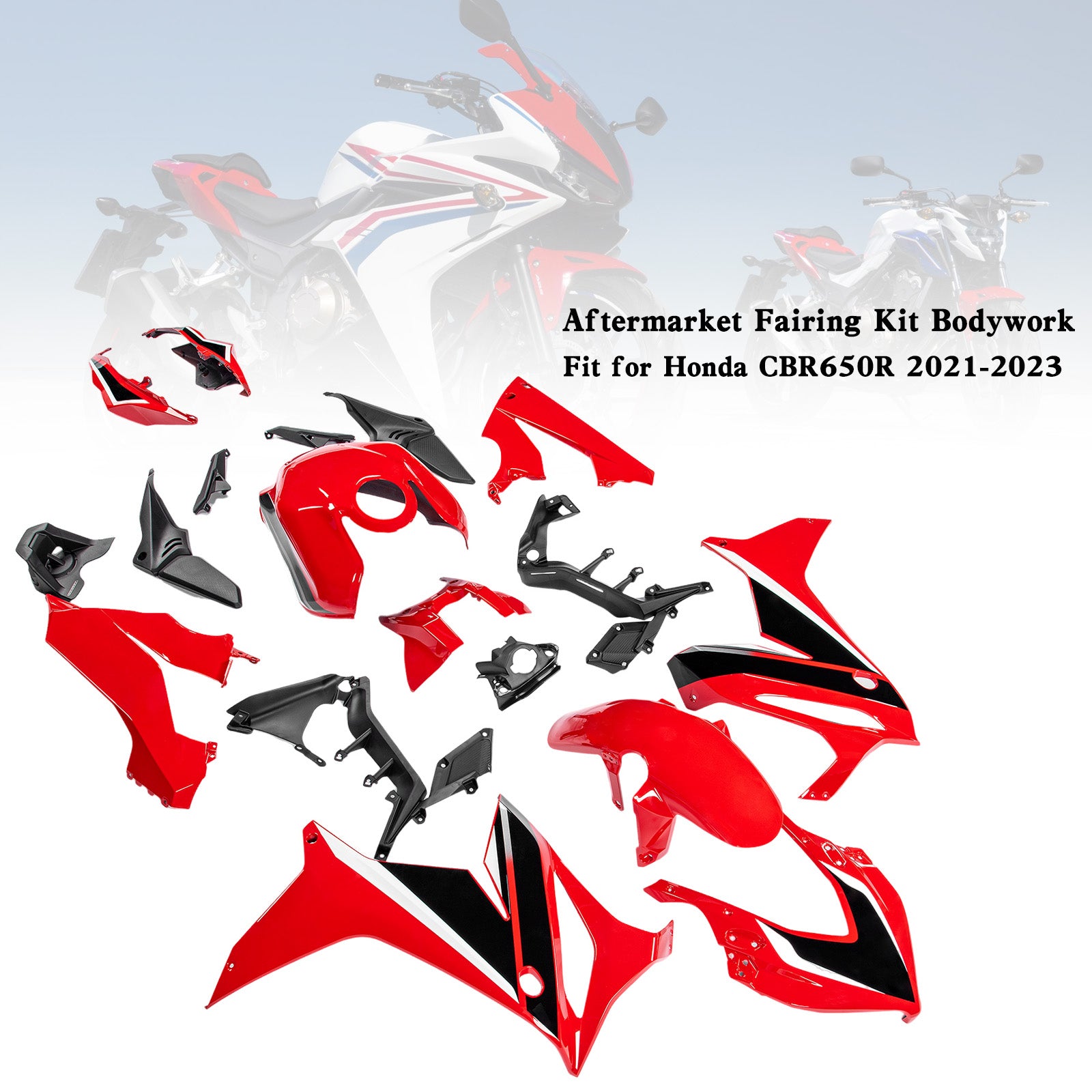 Collezione kit carenatura Amotopart 2021-2023 Honda CBR650R