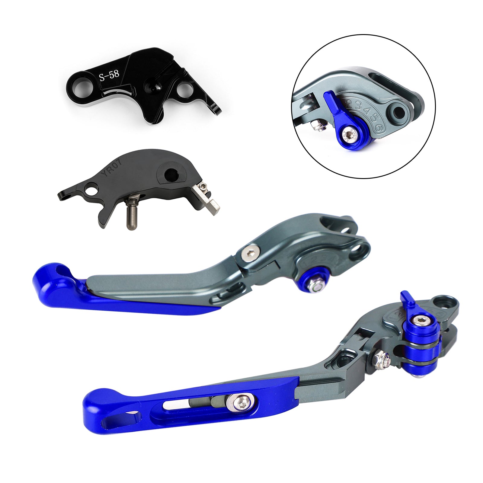 22-23 YAMAHA YZF R7 MT-10/SP FZ-10/SP Adjustable Clutch Brake Lever