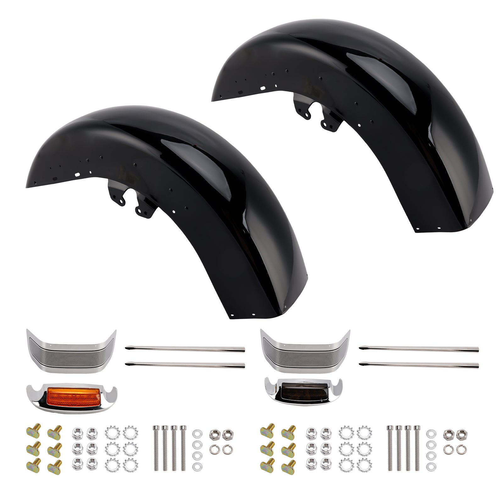 2014-2024 Harley Touring Electra Glide Ultra Limited Steel Front Fender Mudguard