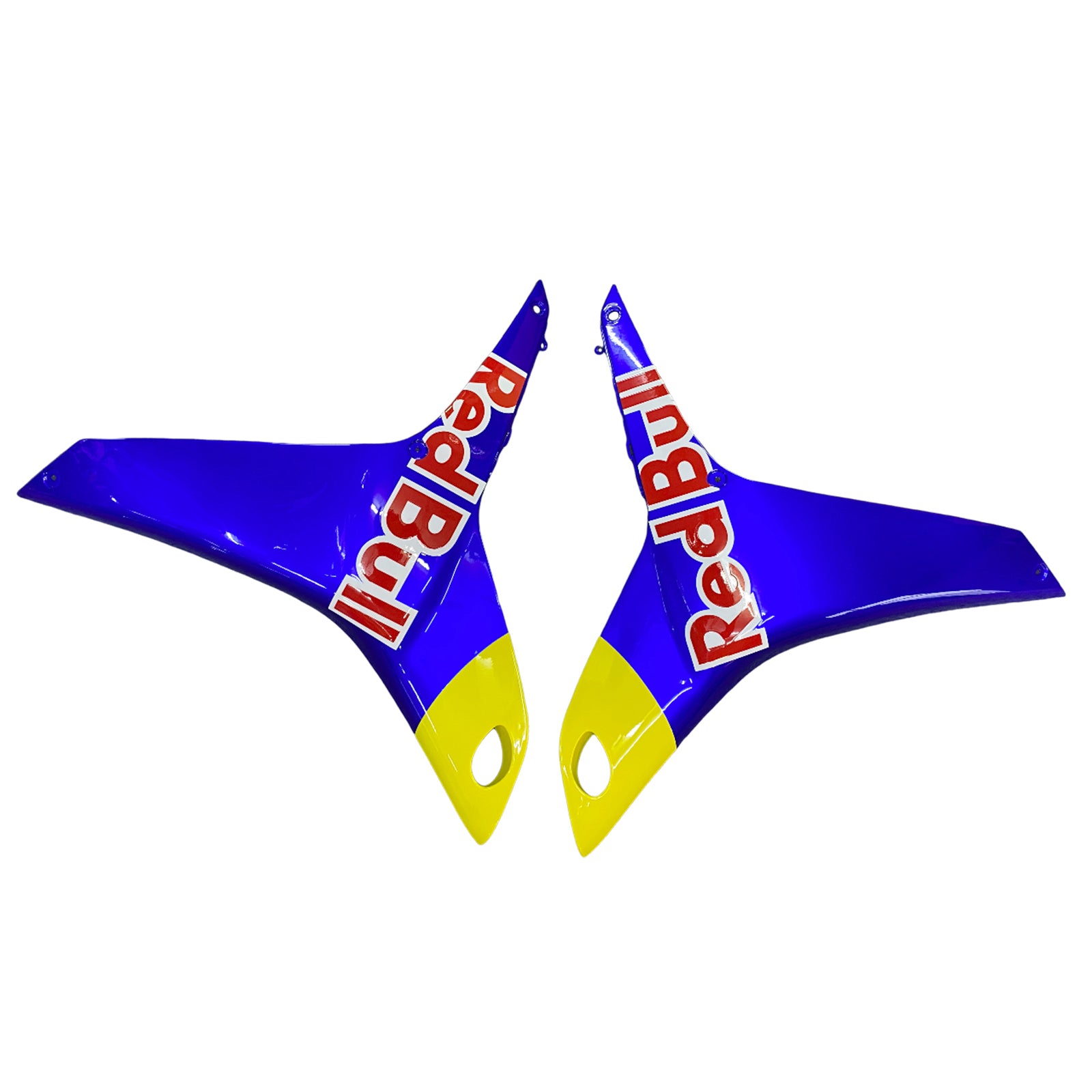 Amotopart 2007-2008 Honda CBR600RR Blue Yellow Fairing Kit
