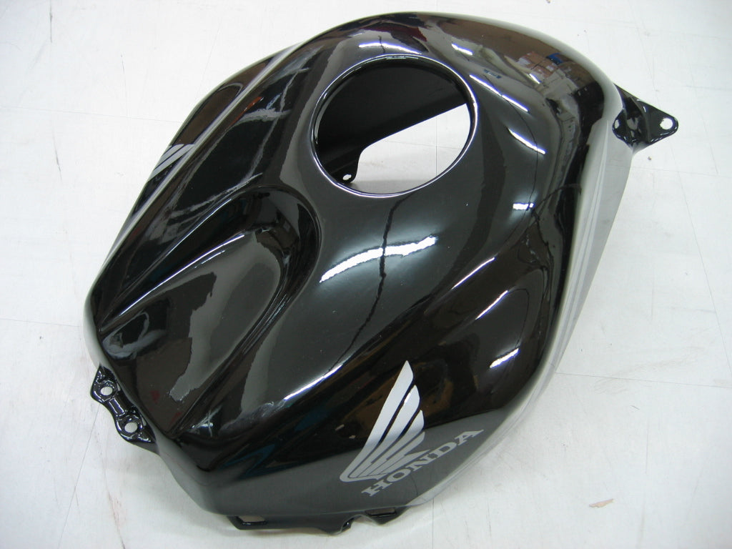 Amotopart 2005-2006 ホンダ CBR600RR ブラック&ホワイト スタイル フェアリングキット