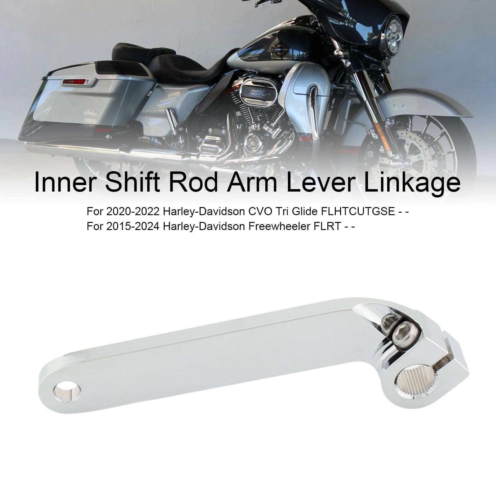 84-19 Road King FLH FLT FLRT Inner Shift Rod Arm Lever Linkage 1602-0868