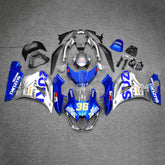 Amotopart 2017-2024 K17 GSXR1000 Suzuki Blue&Silver Fairing Kit