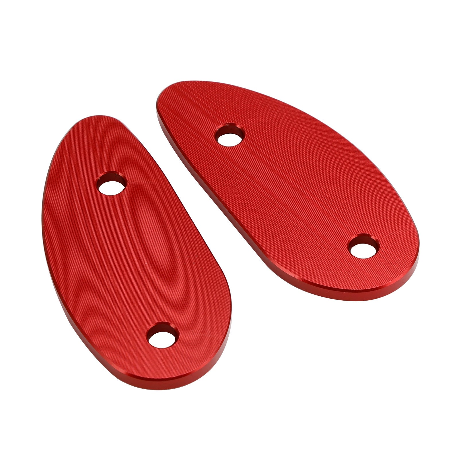 CNC Red Mirror Block Off Plates For Honda CBR 1000 RR CBR1000RR 2008-2023
