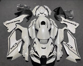 Amotopart 2021-2024 Kawasaki ZX 10RR ZX 10R Black White Fairing Kit