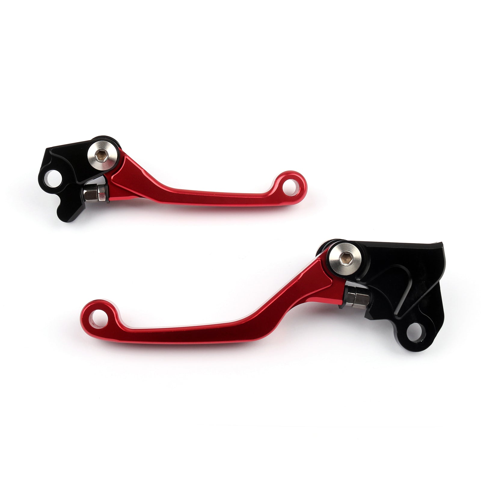2003-2009 Honda CRF230F Off Road Pivot Aluminum Brake Clutch Levers Red
