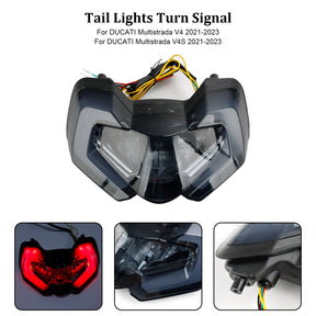 Luz trasera intermitentes integradas para DUCATI Multistrada V4S V4 110 21-23