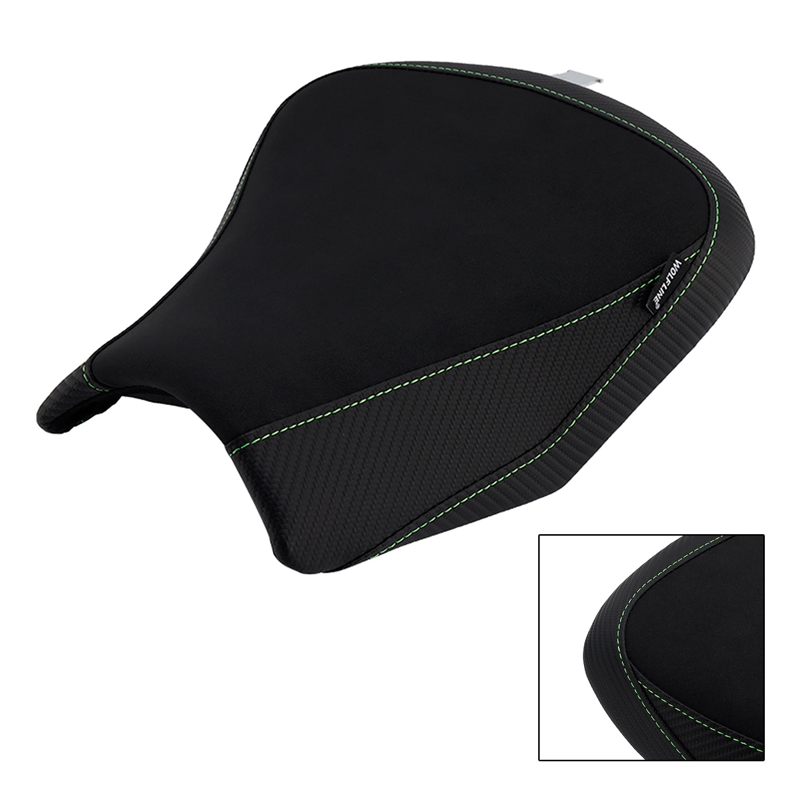 17-25 Kawasaki Ninja 650 Z650 Front Raider Seat Driver Cushion Pu Fit White