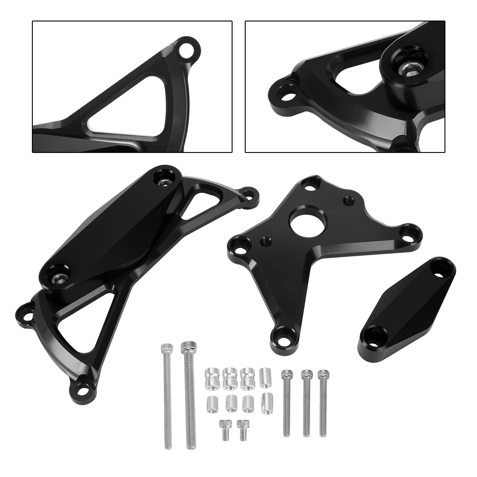 Plastic Engine Protector Covers Slider For Suzuki Gsx-S1000/Gt 21-22 Katana Titanium