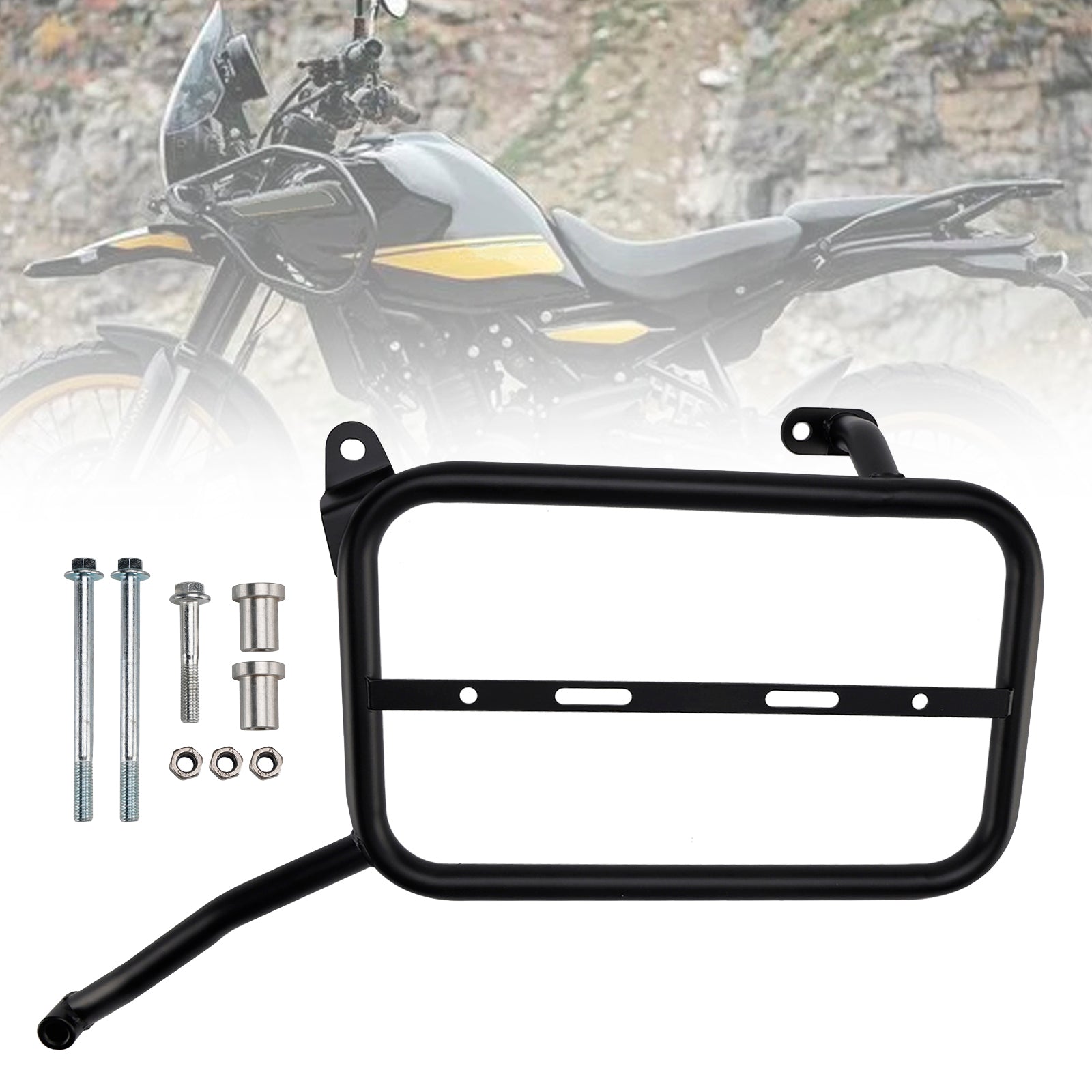 Himalayan 450 24-25 Saddlebag Support Holder Mounting Bracket Racks Right Left
